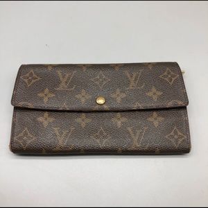 Authentic vintage Louis Vuitton monogram wallet